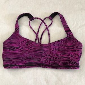 Free to Be Lululemon Sports Bra Light Support A/B Cup.